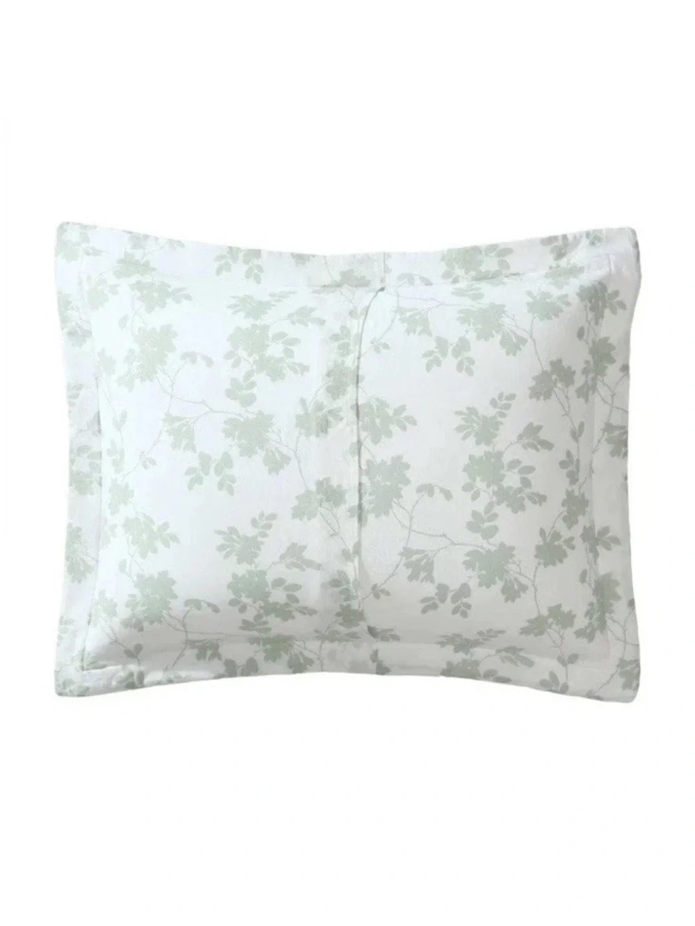 Laura Ashley Adorabelle Silhouette Green Twin Reversible Cotton Quilt Set 2pc